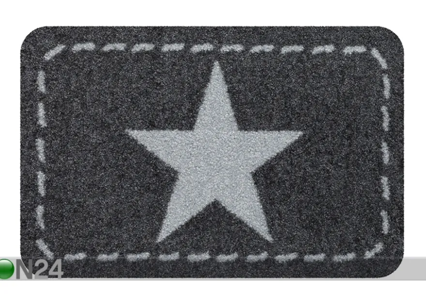 Kynnysmatto Star 25x39 cm