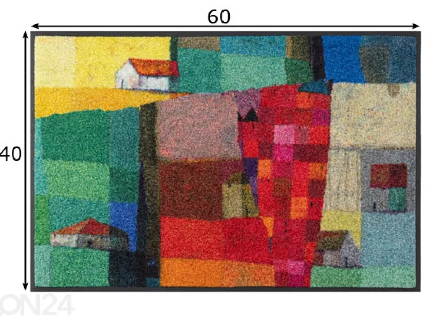 Kynnysmatto Venetien 40x60 cm
