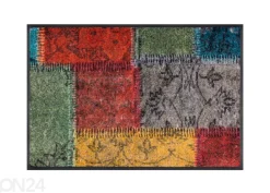 Kynnysmatto Vintage Patches 50x75 cm