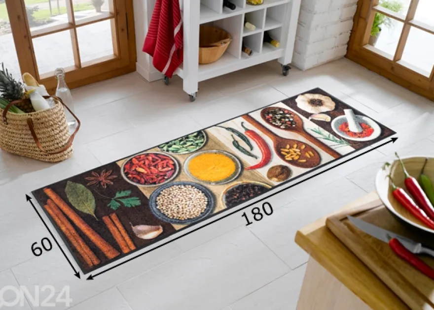 Käytävämatto Hot Spices 60x180 cm