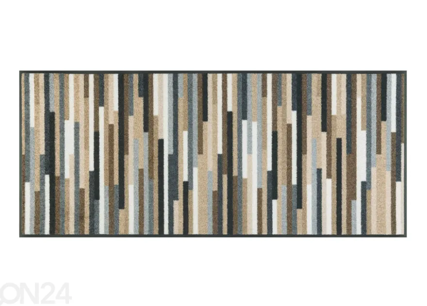 Käytävämatto Mikado Stripes nature 60x140 cm