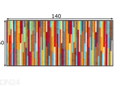 Käytävämatto Mikado Stripes 60x140 cm