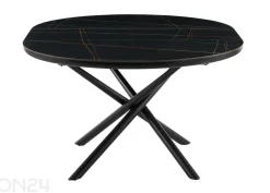 Laajennettava ruokapöytä Ø120 cm