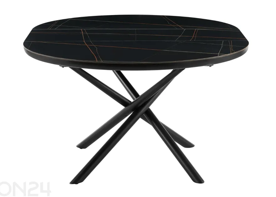 Laajennettava ruokapöytä Ø120 cm