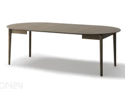 Laajennettava ruokapöytä Plot Ø120x120/240 cm
