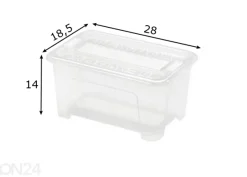 Laatikko vaatekaappiin HEIDRUN nr.1 (4,5 L)