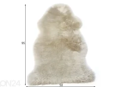Lampaantalja 50x95 cm, beige