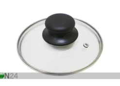 Lasikansi Ø18 cm paistinpannuun