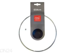 Lasikansi Ø24 cm pannuun