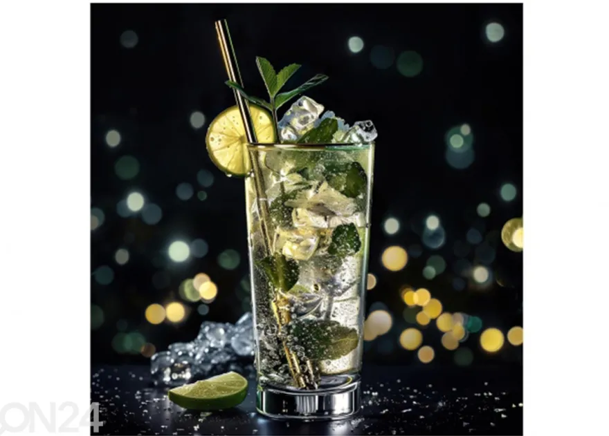 Lasikuva Mojito 30x30 cm