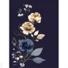 Lasikuva Navy Glam 50x70 cm