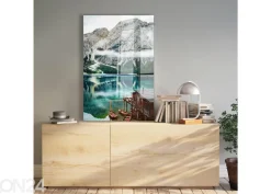 Lasikuva Tyrol Hut 50x70 cm