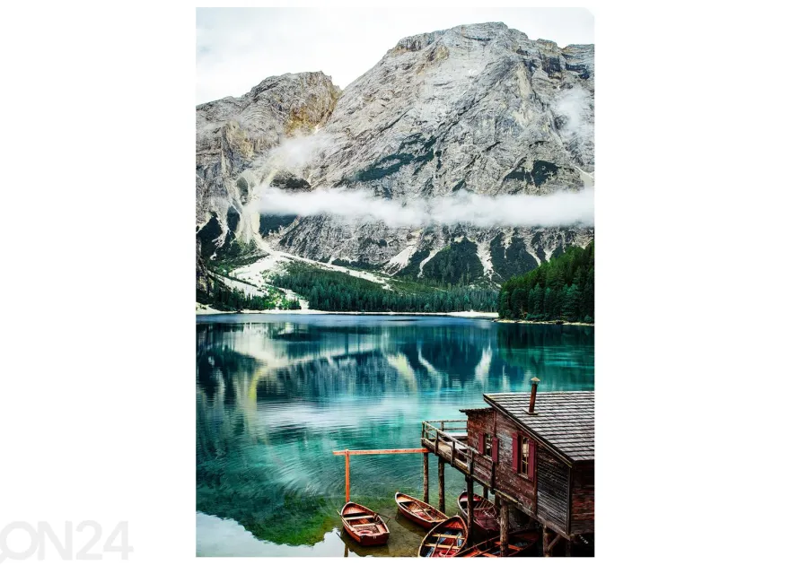 Lasikuva Tyrol Hut 50x70 cm