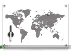 Lasinen muistitaulu WORLDMAP
