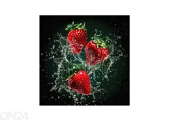 Lasitaulu Strawberries 30x30 cm