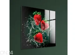 Lasitaulu Strawberries 30x30 cm