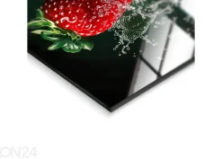 Lasitaulu Strawberries 30x30 cm