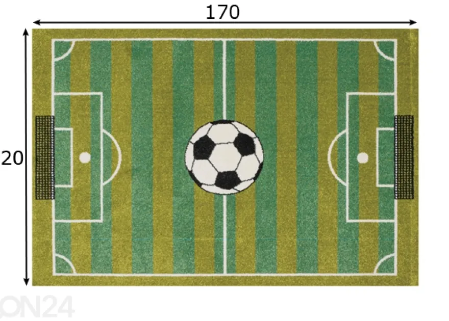 Lastenhuoneen matto Play 59AMA 120x170 cm