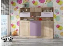 Lasten kaappisänky Mac 90x200 cm