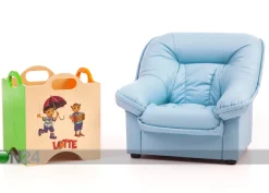 Lasten nojatuoli Mini Spencer + lelulaatikko Lotte