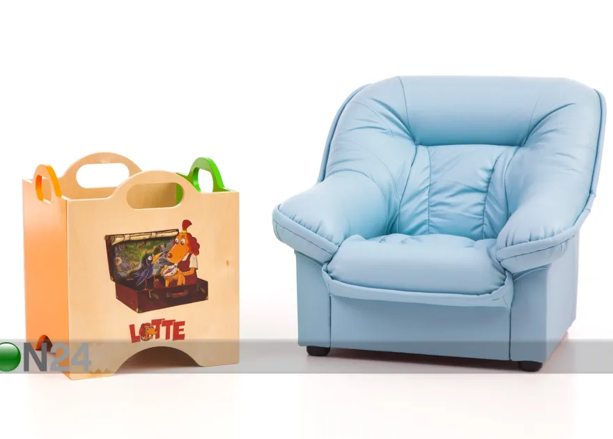Lasten nojatuoli Mini Spencer + lelulaatikko Lotte