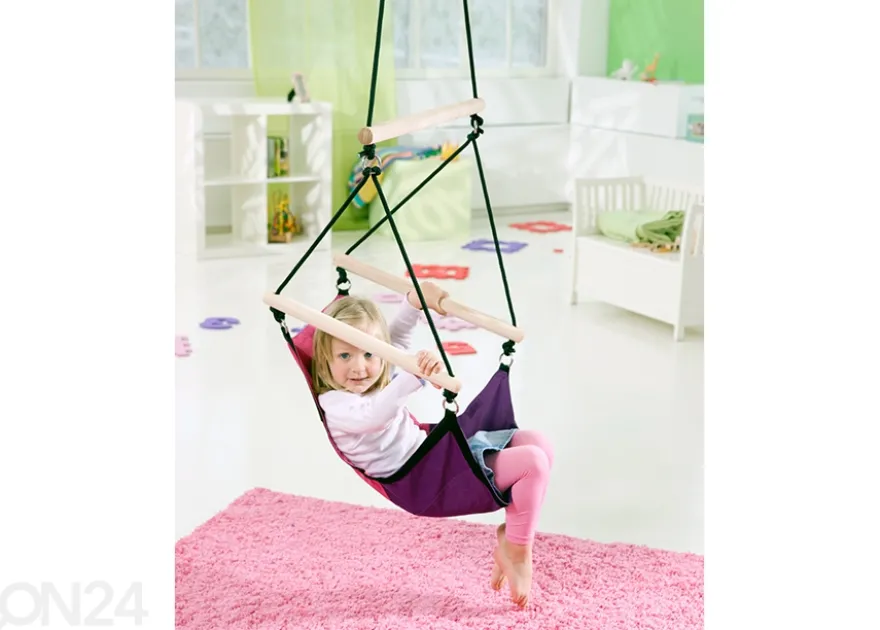 Lasten riipputuoli Kid's Swinger Pink