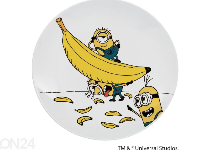 Lasten ruokailusetti WMF Minions 6-osainen