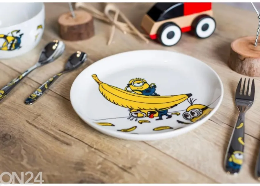 Lasten ruokailusetti WMF Minions 6-osainen