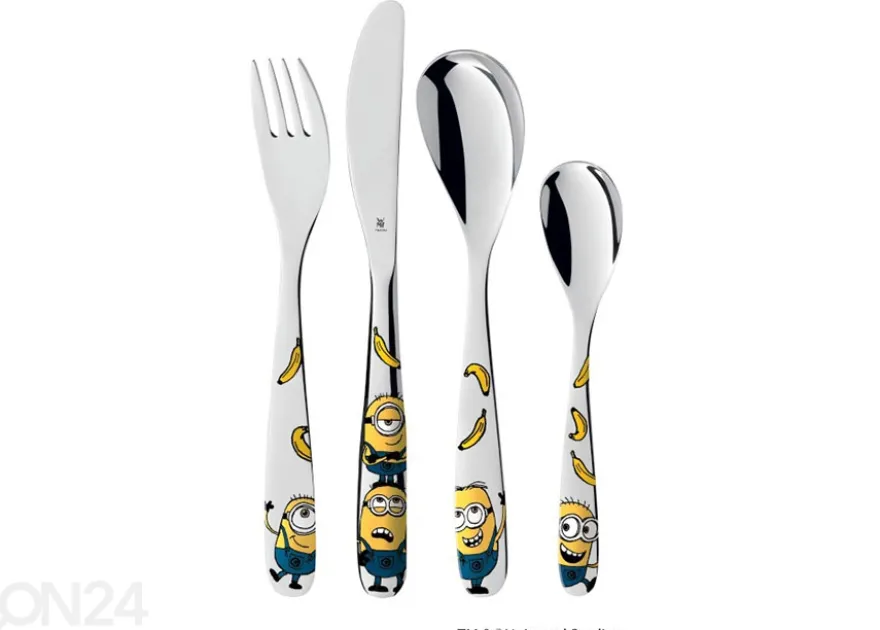Lasten ruokailusetti WMF Minions 6-osainen