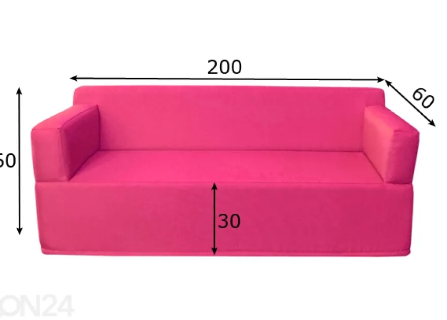 Lasten sohva Bergamo 200