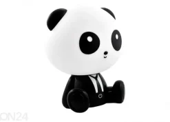 Lasten yölamppu LED Panda, musta/valkoinen