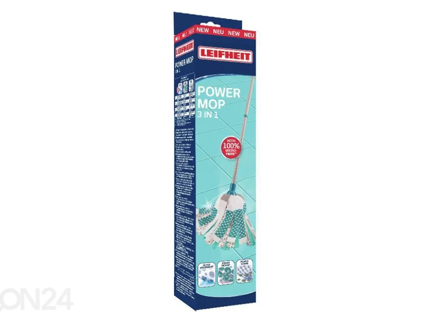 Lattianpesin Leifheit Powermop 3in1