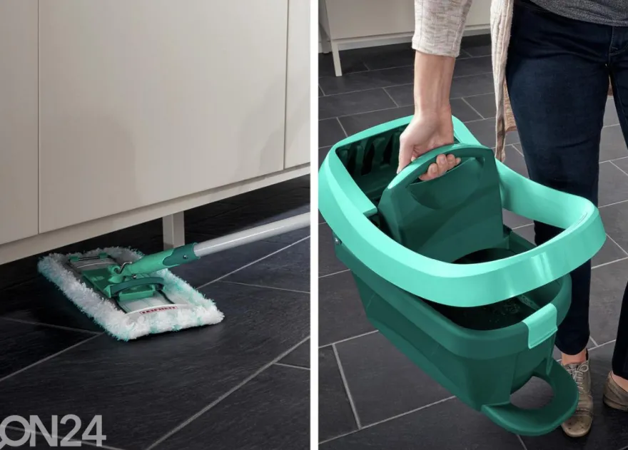 Lattianpuhdistussetti moppipuristinsangolla Leifheit Profi XL