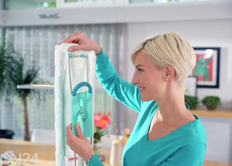Lattianpuhdistussetti moppipuristinsangolla Leifheit Profi XL