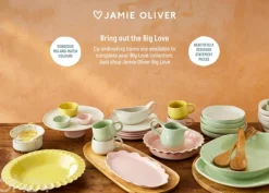 Lautanen Jamie Oliver Big love plates Ø 27 cm, 4 kpl