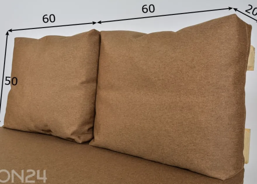 Lavapehmuste Style 60x50 cm, 2 kpl