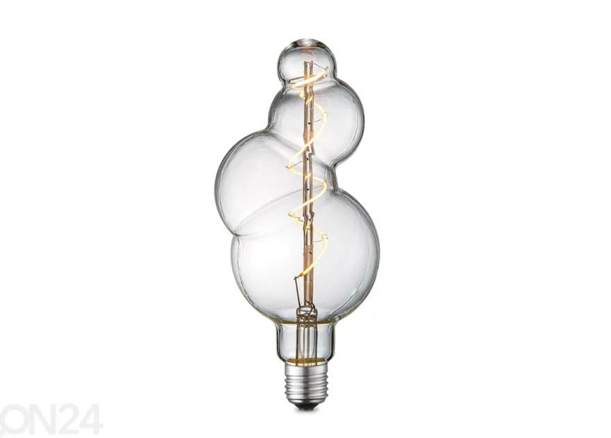 LED-lamppu Bubble, E27, 4W