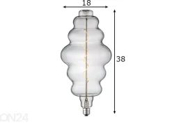 LED-lamppu Cloud, E27, 4W