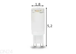 LED-lamppu Cylinder, G9, 2,5W