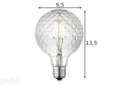 LED-lamppu Deco, E27, 4W