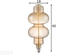 LED-lamppu Diabolo, E27, 4W