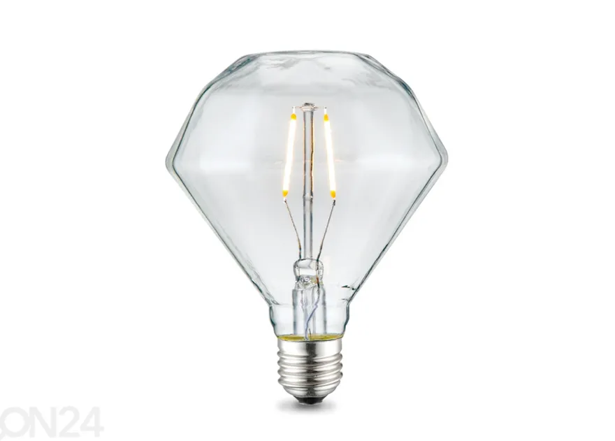 LED-lamppu Diamond, E27, 2W