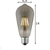 LED-lamppu Drop, E27, 6W