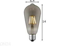 LED-lamppu Drop, E27, 6W
