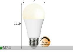 LED lamppu E27 9,5 W