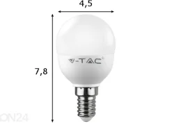 LED lamppu E14 4 W 3 kpl