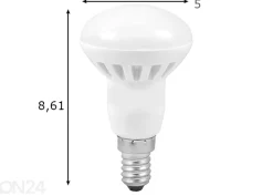 LED-lamppu E14 6 W, 2 kpl