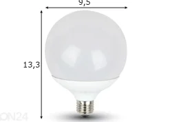 LED lamppu E27 10 W 2 kpl