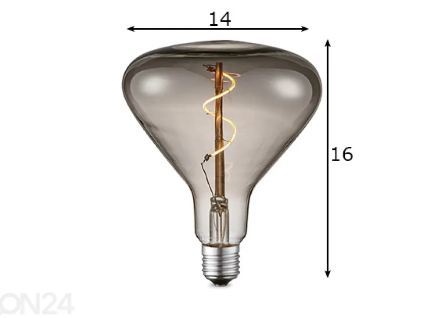 LED-lamppu FLEX, E27, 3W