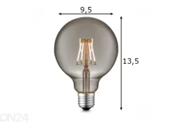 LED lamppu Globe, E27, 6W